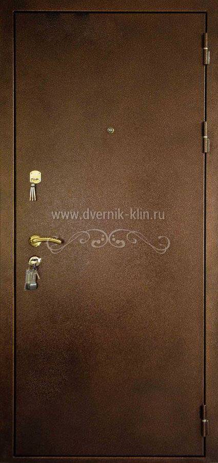 Metallicheskaya Dver S Poroshkovym Napyleniem I Laminatom Dp 5