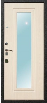Дверь с отделкой МДФ и зеркалом ДЗ-13