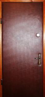 Металлические двери с винилискожей ДЭ-4