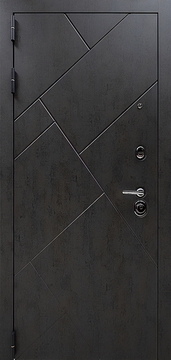 Дверь МДФ с геометрическим рисунком