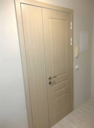 Дверь с боковой вставкой