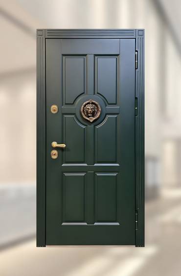 Дверь с МДФ шпон и окрасом по RAL