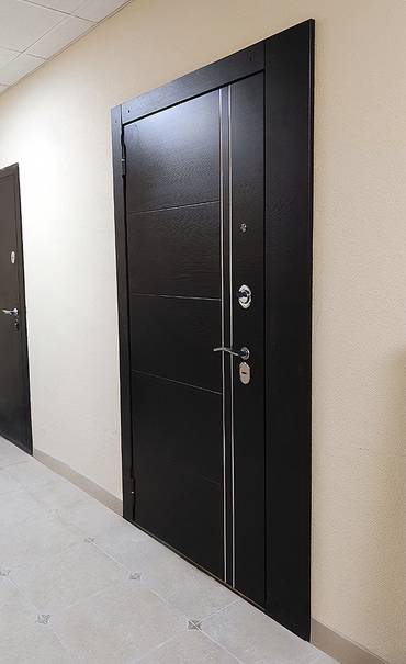 Дверь с молдингами