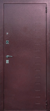 Дверь с отделкой МДФ и зеркалом ДЗ-11