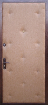 Дверь эконом с винилискожей ДЭ-22, внутренняя сторона