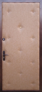 Дверь эконом с винилискожей ДЭ-22, внутренняя сторона