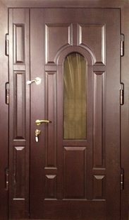 Парадная дверь с филенчатым МДФ