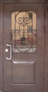 Стальная дверь с металлофиленкой МФ-8